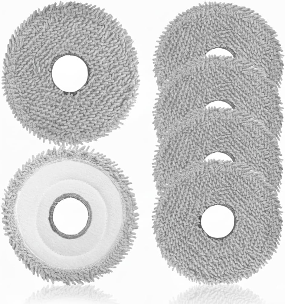 6 Almohadillas Microfibra para Dreame L10s Ultra L40s Ultra