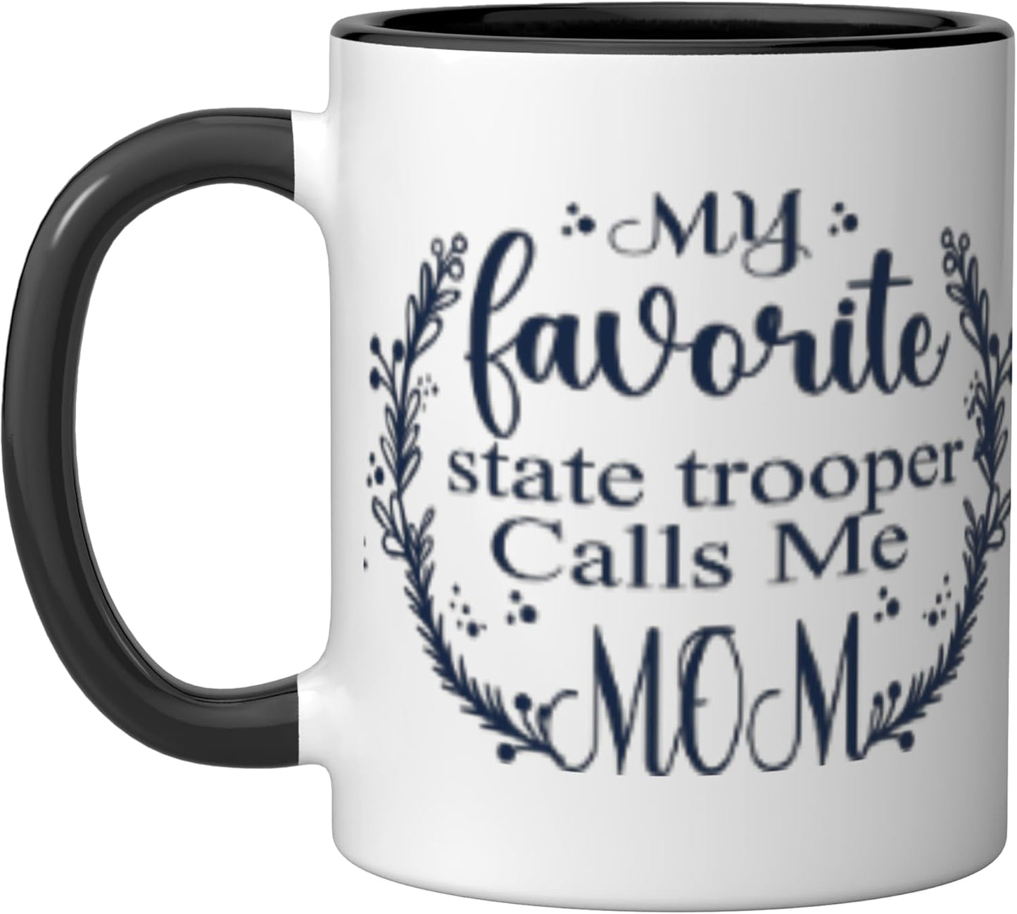 Taza Cerámica Trooper Lover Negro/Blanco