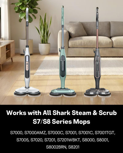 Kit almohadillas repuesto Shark S8001 S8201 lavable