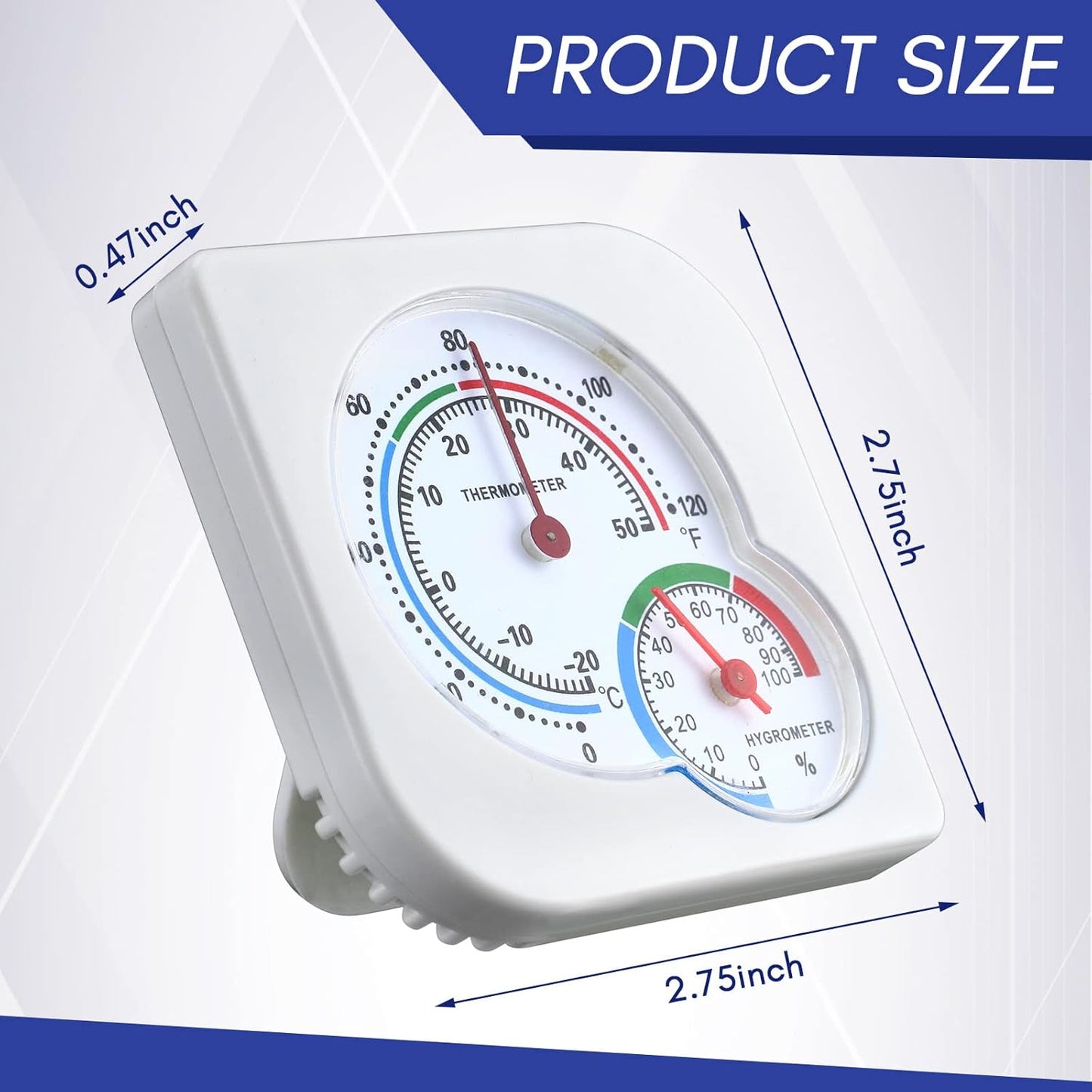 4 Pzas Termómetro Higrómetro Mini Hogar Cocina