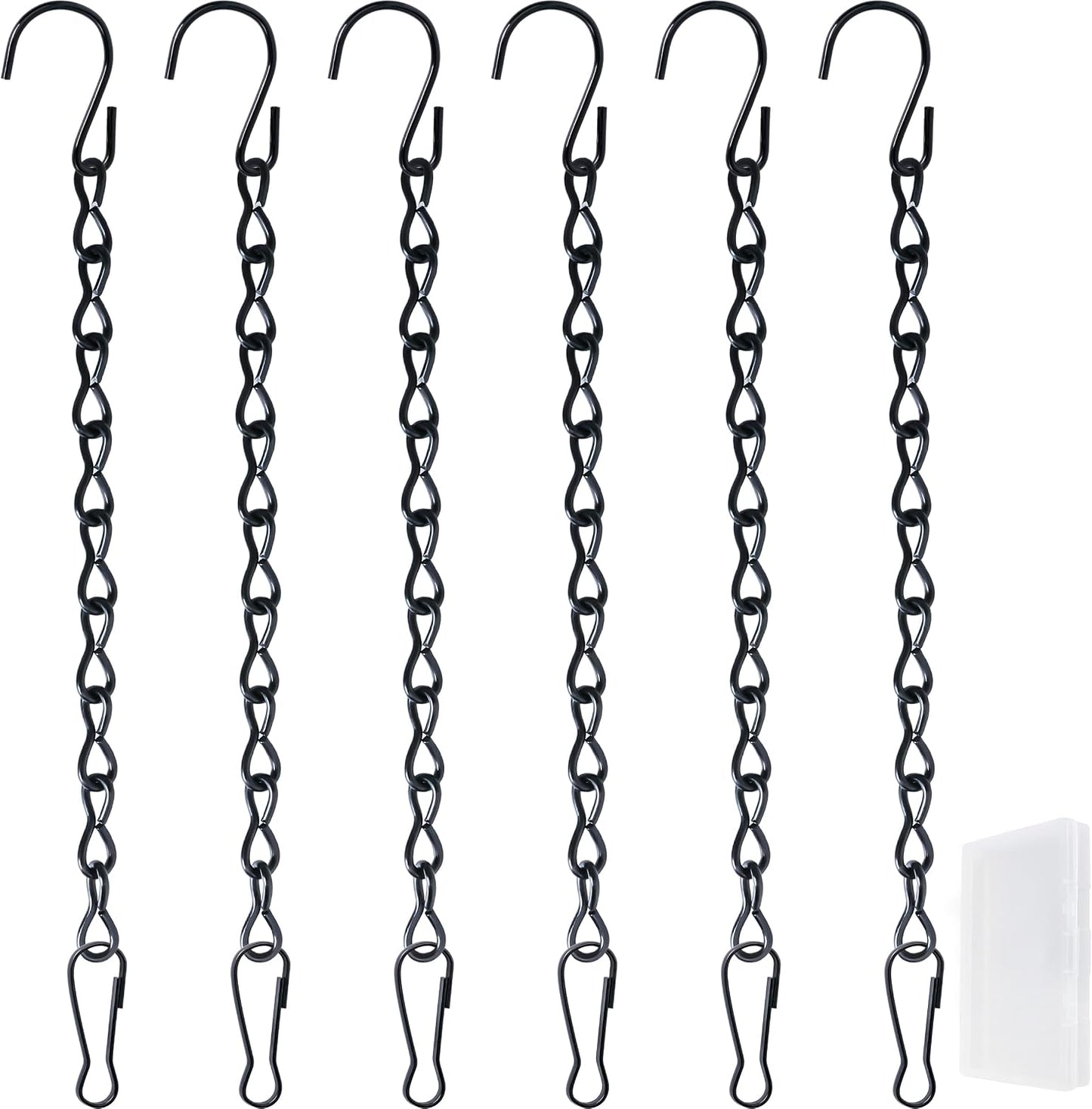 Cadenas colgantes 9.5pulg 6uds para macetas y campanillas