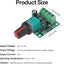 Controlador velocidad motor DC ajustable 1.8V-12V con indicador LED