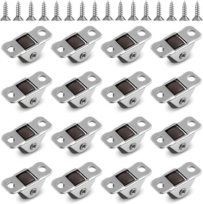 Mini ruedas 16 piezas 1/2pulg placa metálica para muebles
