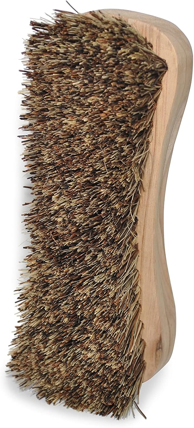 Cepillo madera cerdas Palmyra ecológico set 12