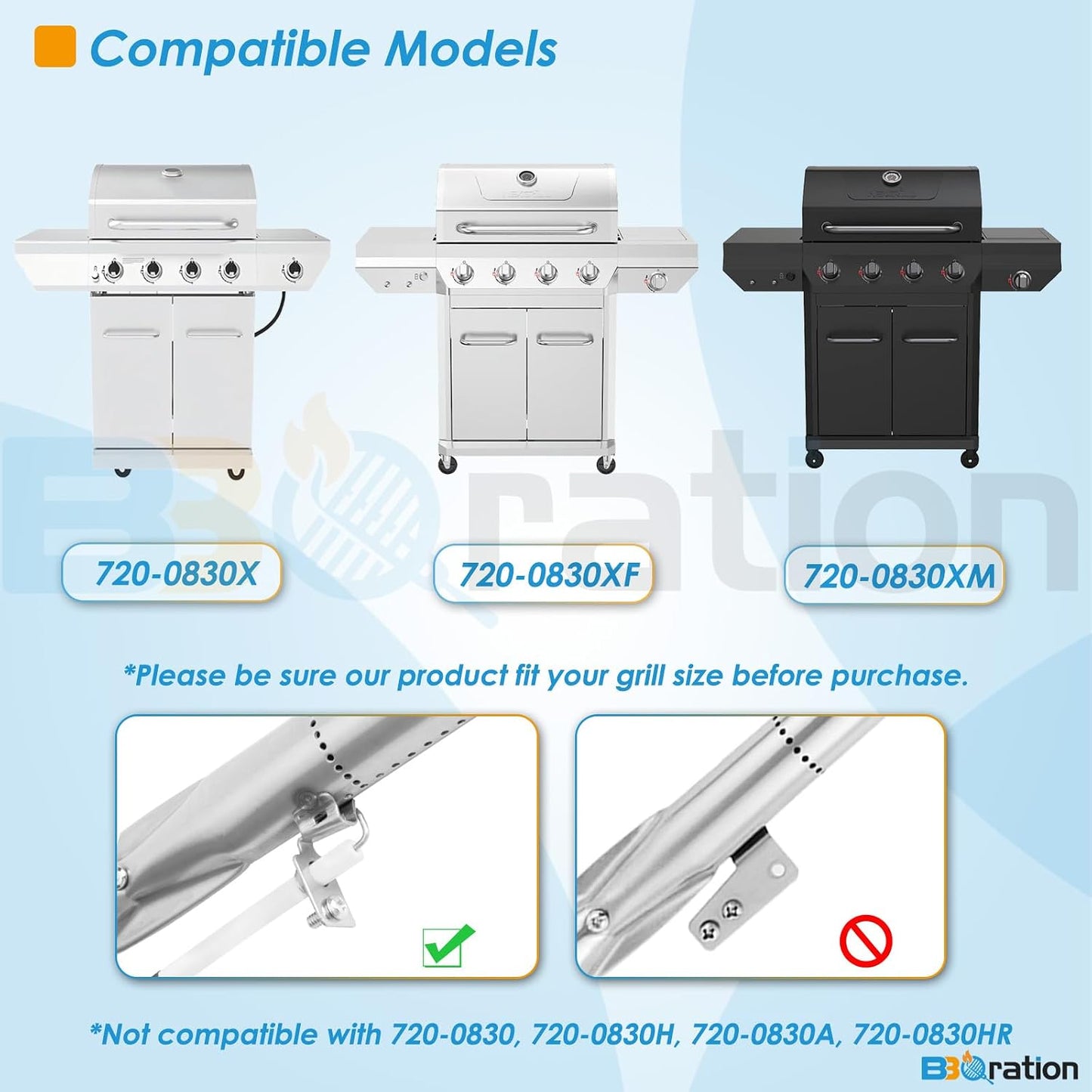 Kit repuesto Nexgrill 720-0830X