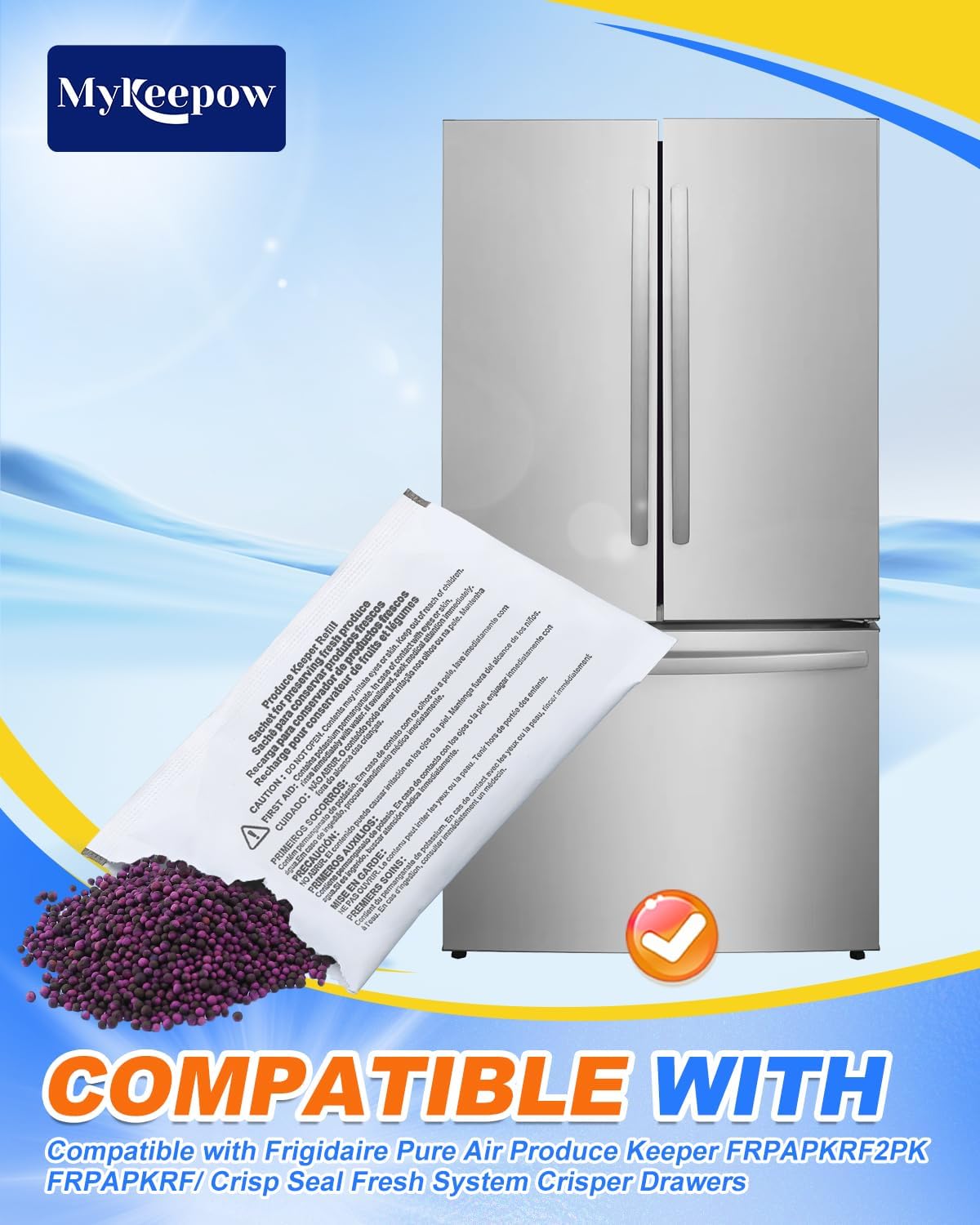 Produce Saver comp Frigidaire Pure Air paq 6