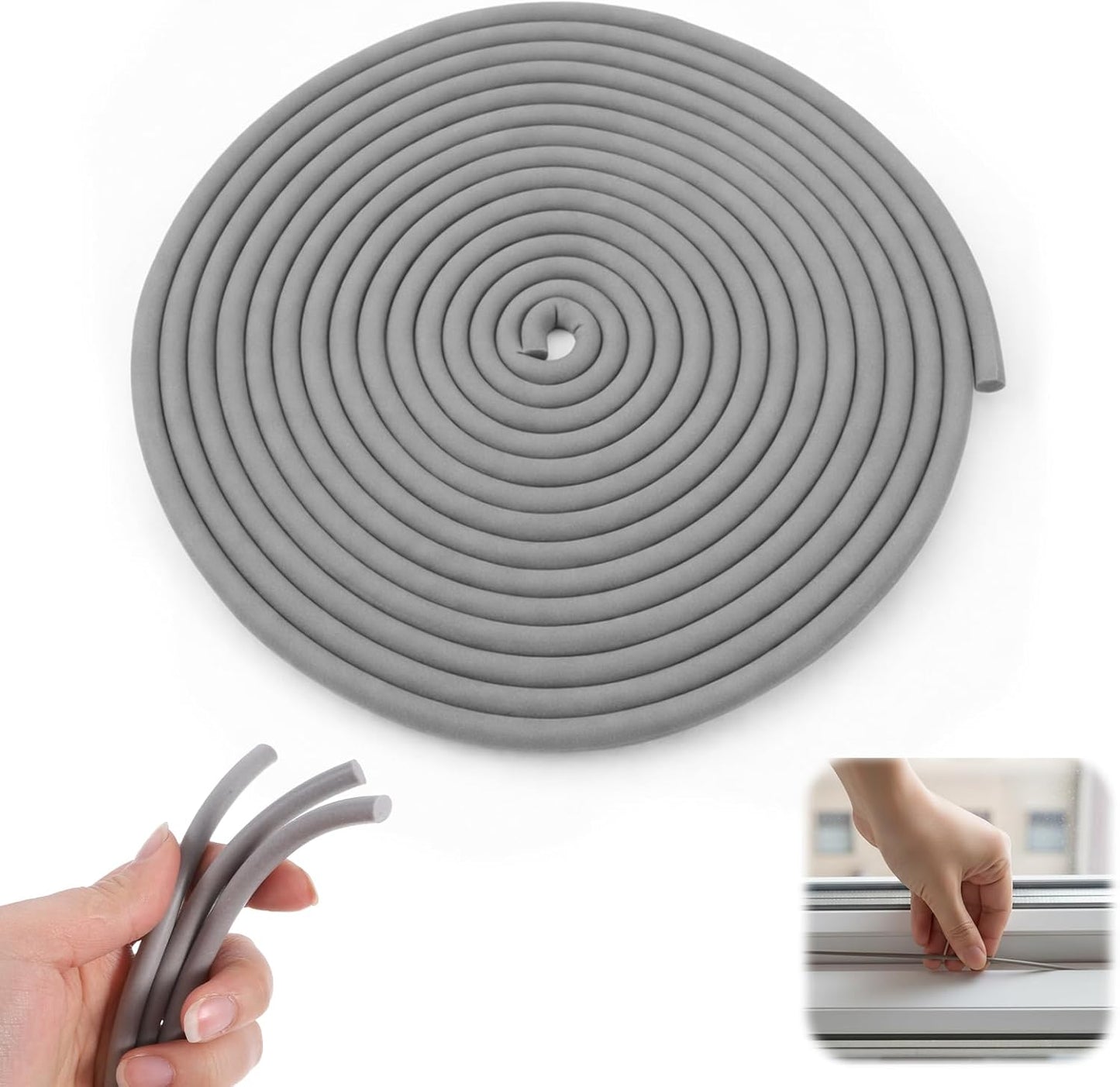 Rodillo espuma para juntas de concreto 1/4x16.4ft