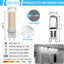 Pack 6 bombillas LED G9 regulables 9W luz blanca 900lm