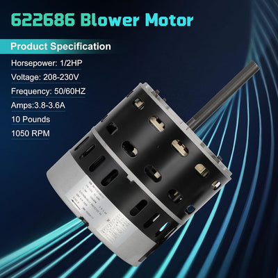 Motor soplador comp Nortek E7
