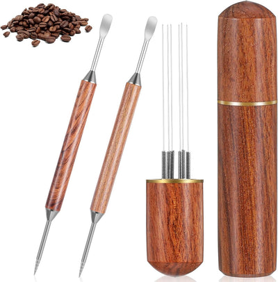 Agitador café expreso y bolígrafos latte acero inox