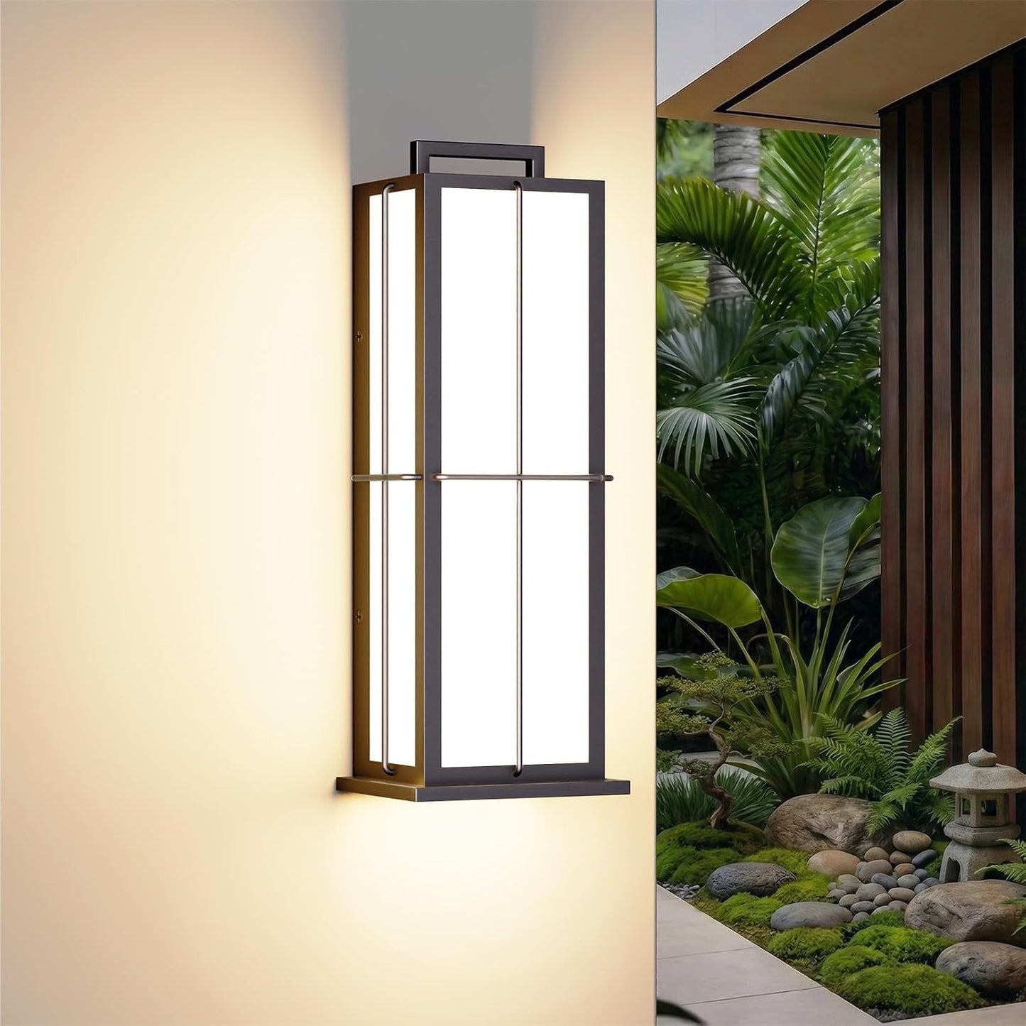 Lámpara LED pared exterior 16pulg 3000K IP65