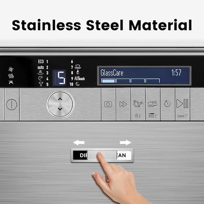 Imán lavavajillas acero inox resistente estilo negro blanco