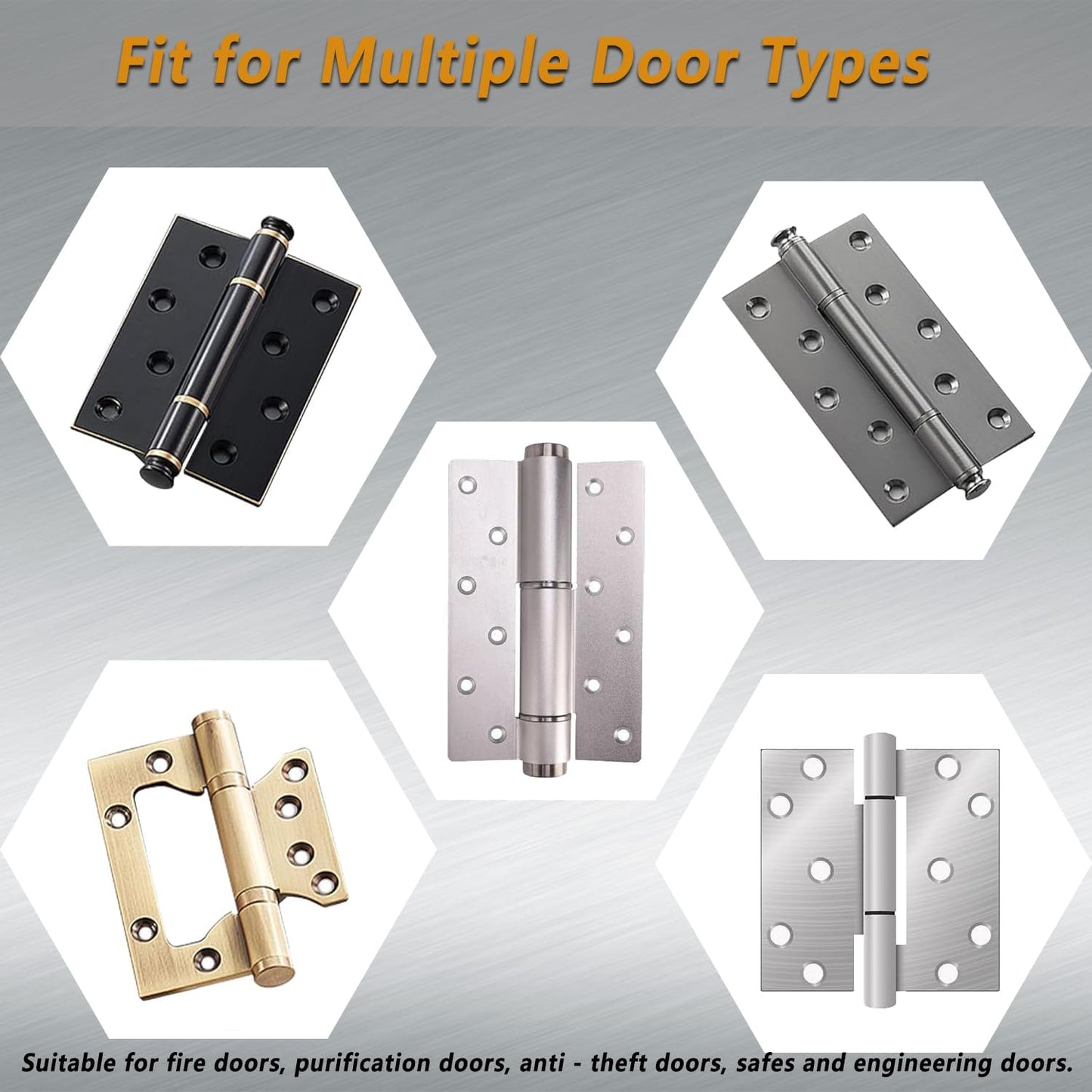 Set 2 Pzas Llave Bisagra Ajuste Puerta