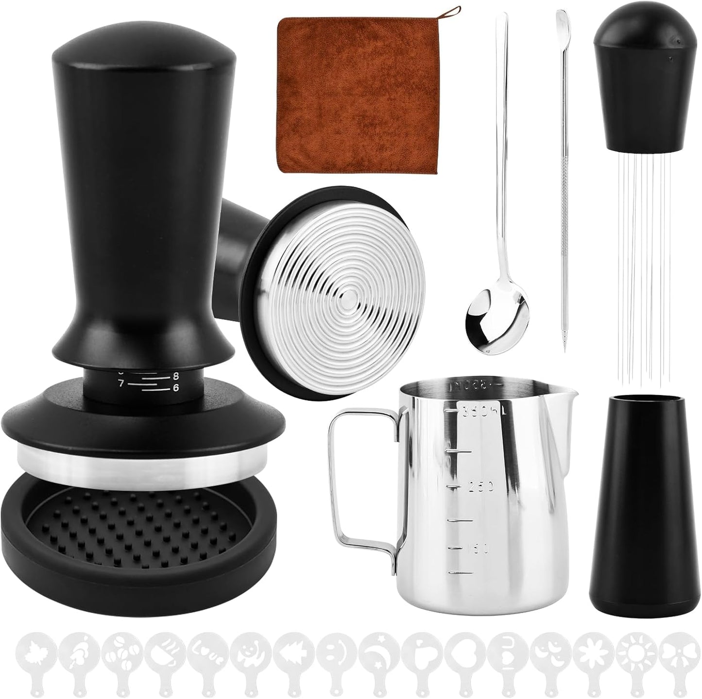 Set 22 Pzas Kit Barista Accesorios Espresso Manipulación