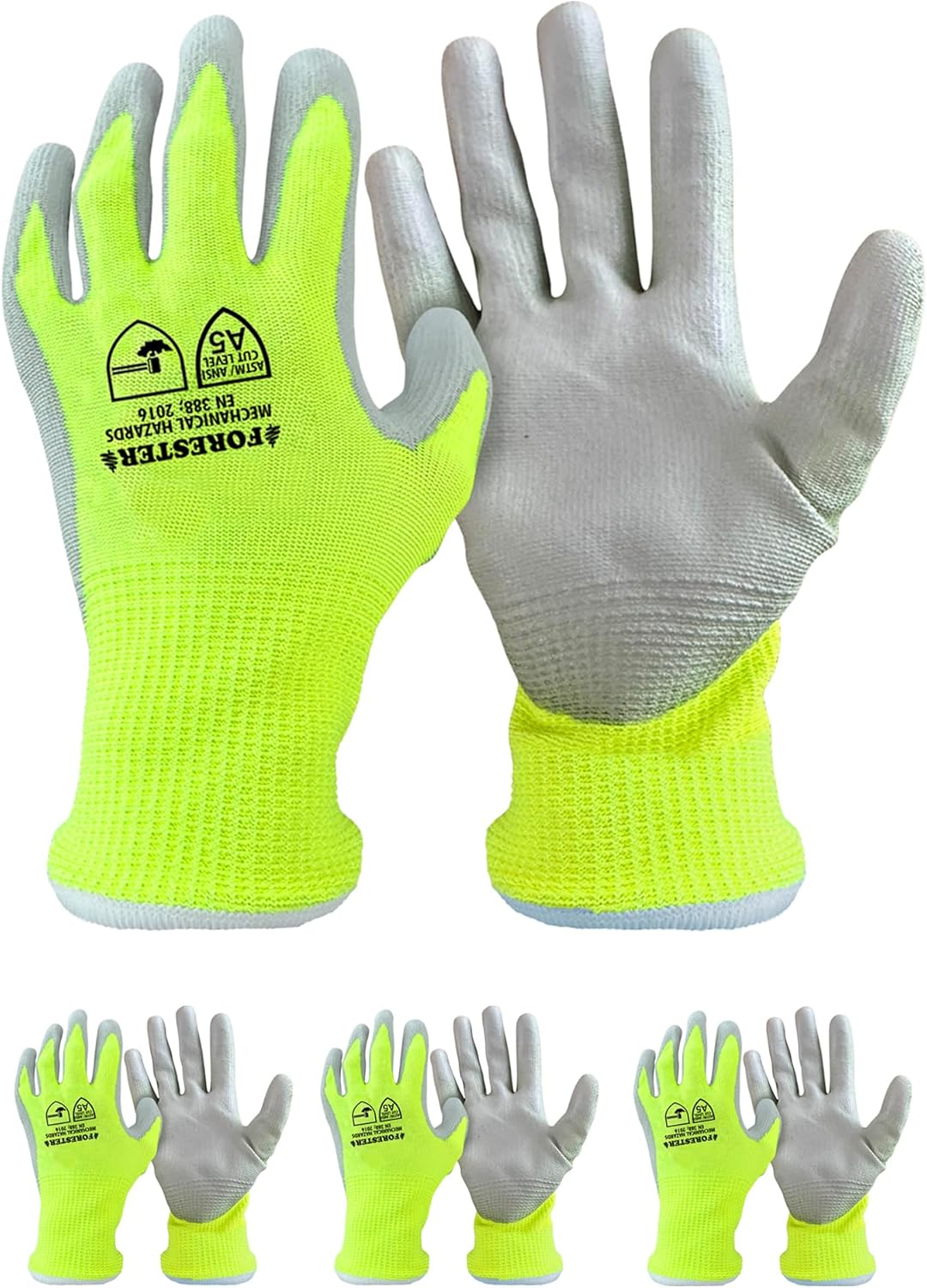 Guantes corto nivel 5 seguridad carpintería construcción