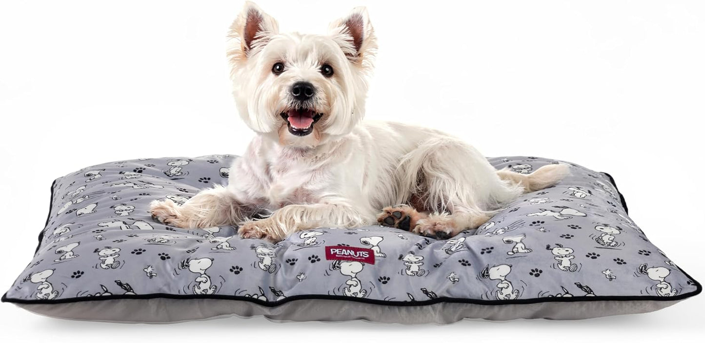Cama cuadrada para perro forro polar suave antideslizante