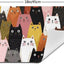 Mantel para mesa de comedor Orange Cat Set de 4 mantel lavable 12x18 pulgadas resistente al calor