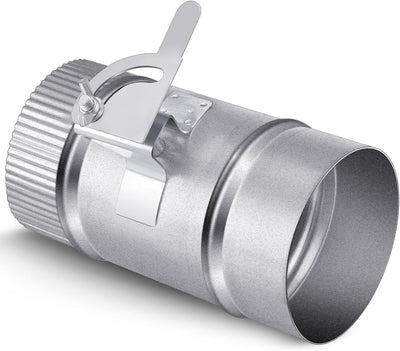 Amortiguador manual conducto flujo aire HVAC para campanas