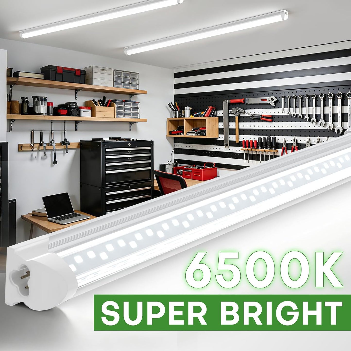 Luces tienda 4ft para sótano almacén set 4