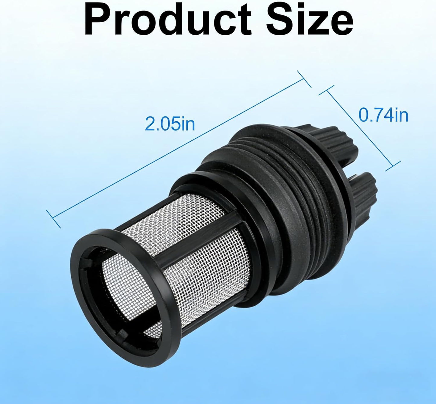 Tapa filtro agua comp EGBD032 para calentador sin tanque