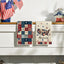 Toallas de cocina Artoid Mode con rayas Star America 18 x 26 pulgadas