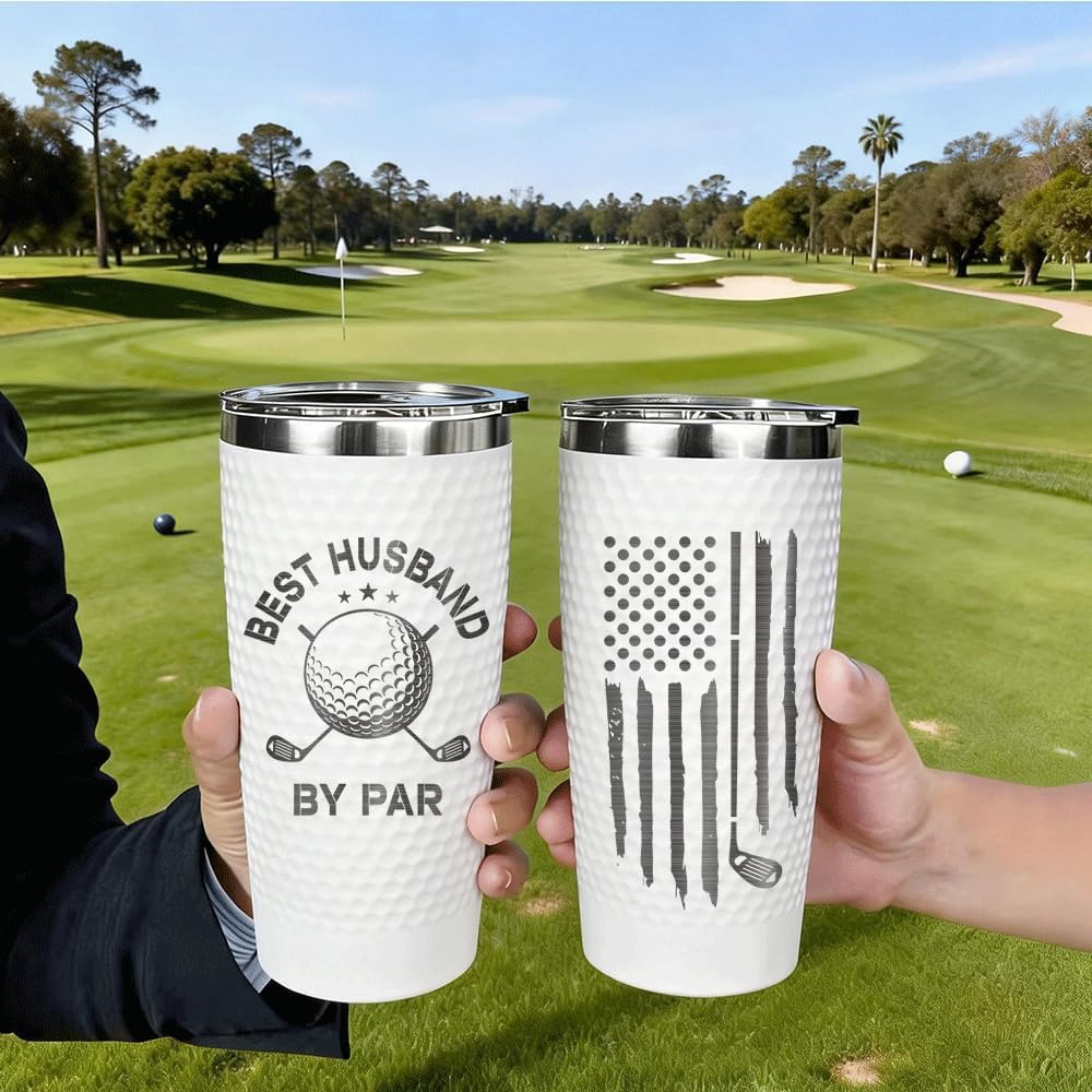 Vaso golf 20oz regalo cumpleaños aniversario marido