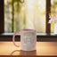 Taza Cerámica Edición 25 Aniversario Rosa/Blanco