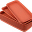 10 Bandejas Plástico 15.5x6.7pulg para Macetas Interior Exterior