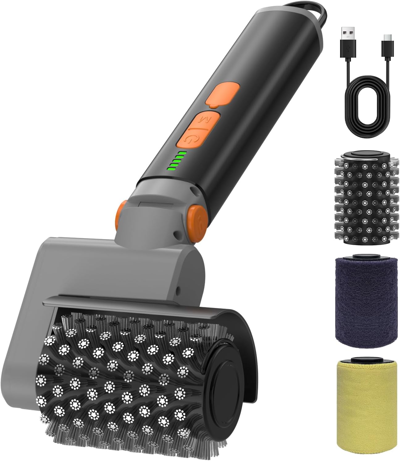 Cepillo eléctrico parrilla USB 3 velocidades 150min impermeable