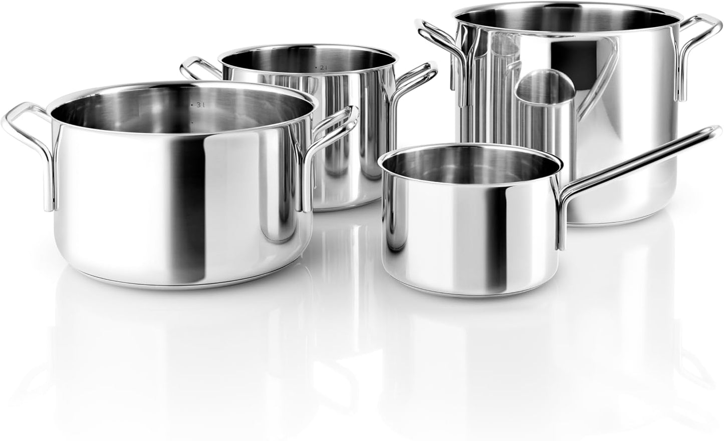 Juego 4 Pzas Utensilios Cocina Acero Inox 1.1-4.8l