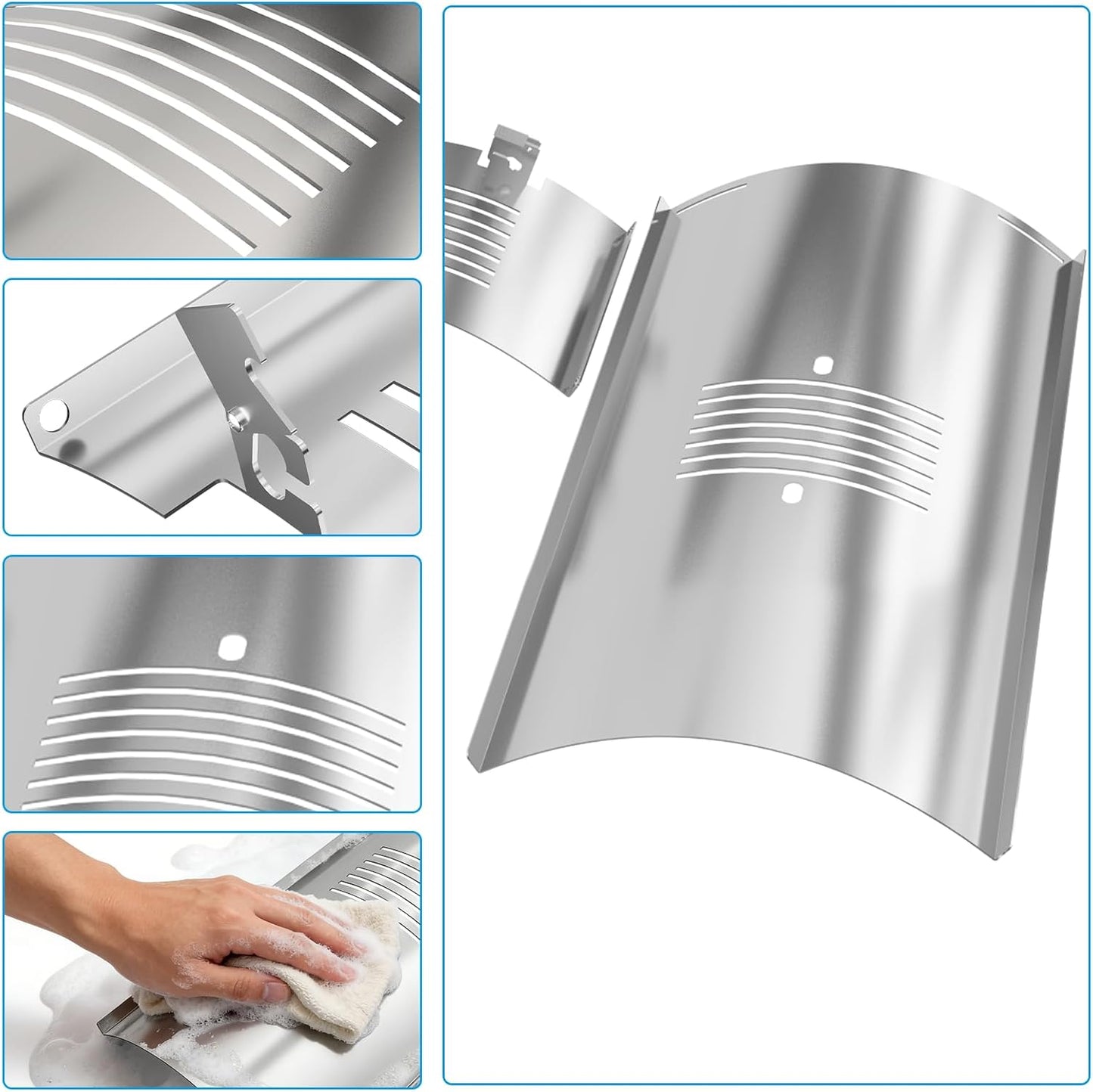 Kit repuesto cubierta deslizante Pit Boss serie 820 acero inox