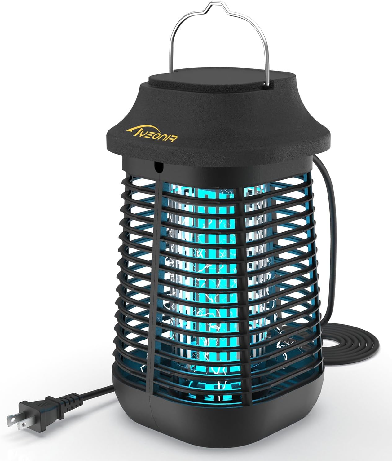 Exterminador insectos eléctrico 4200V impermeable hogar cocina