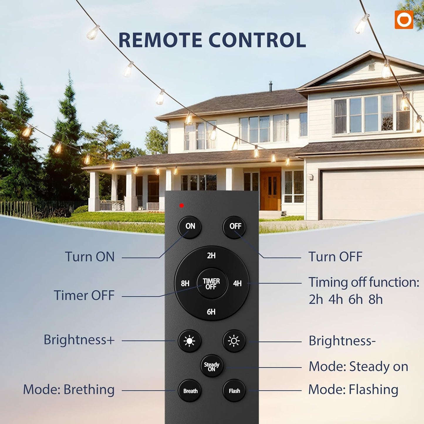 Adaptador control remoto para luces cadena