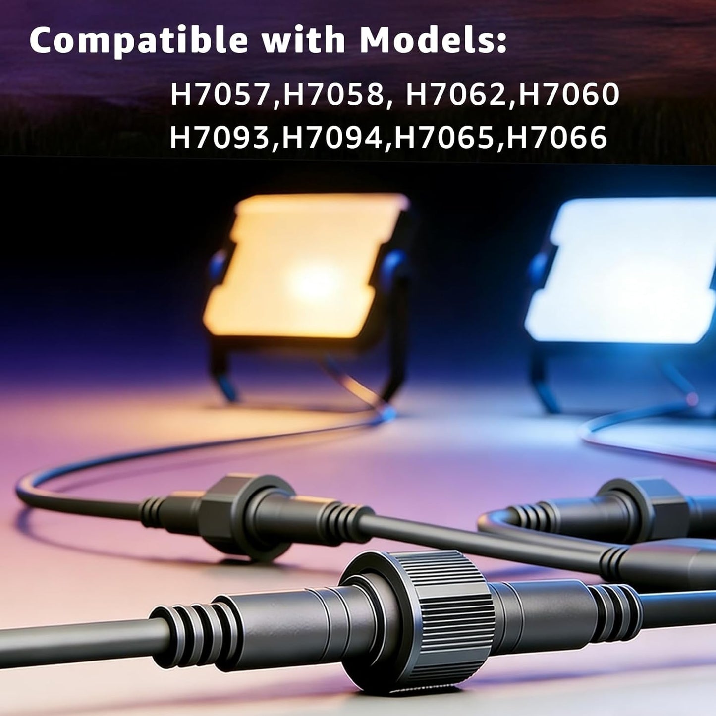 Y-Splitter luces inundación Govee 4 pines resistente agua