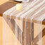 Camino de mesa de tul blanco marfil 10 pies para decoración de mesa