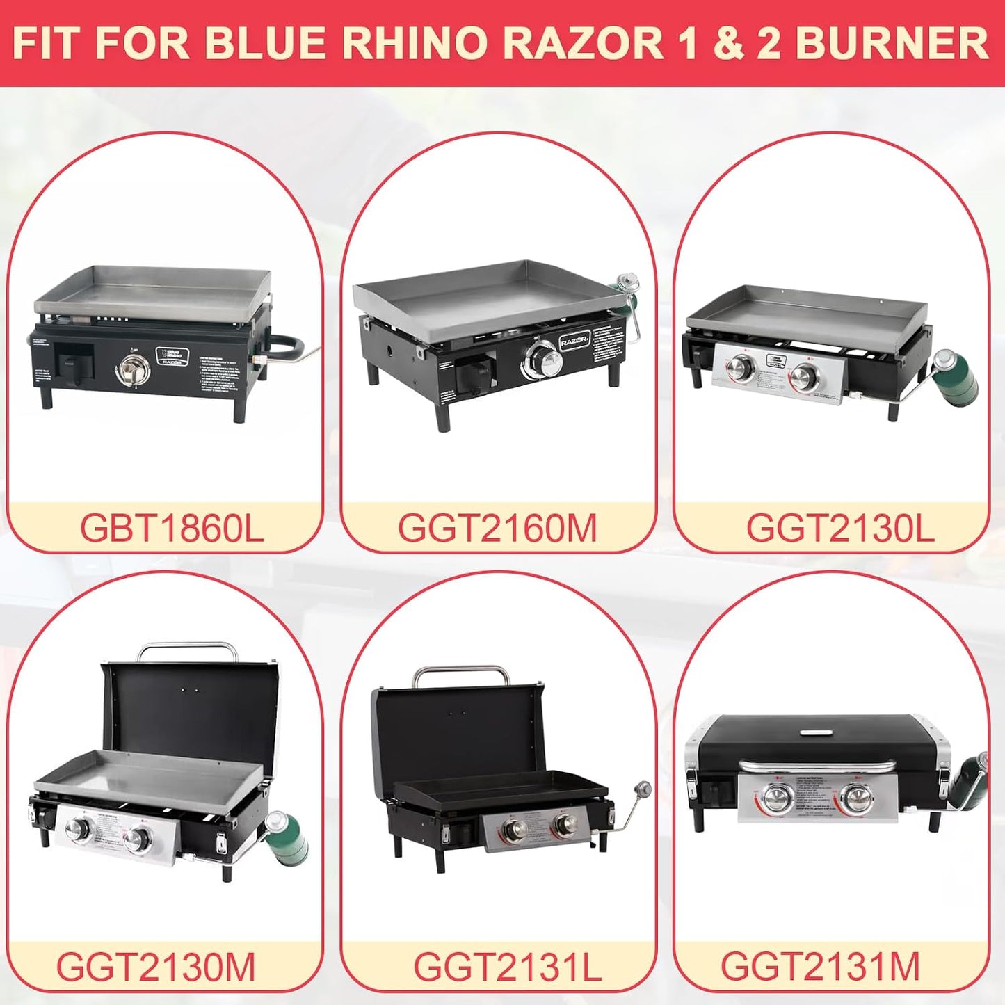 30 Forros Grasa Plancha Razor 1 y 2 Quemadores