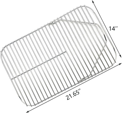 Rejilla acero inox 21.5pulg para PK BBQ 1997-2000