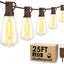 Guirnalda Luces Exteriores 25ft 101 LED Regulables Impermeables