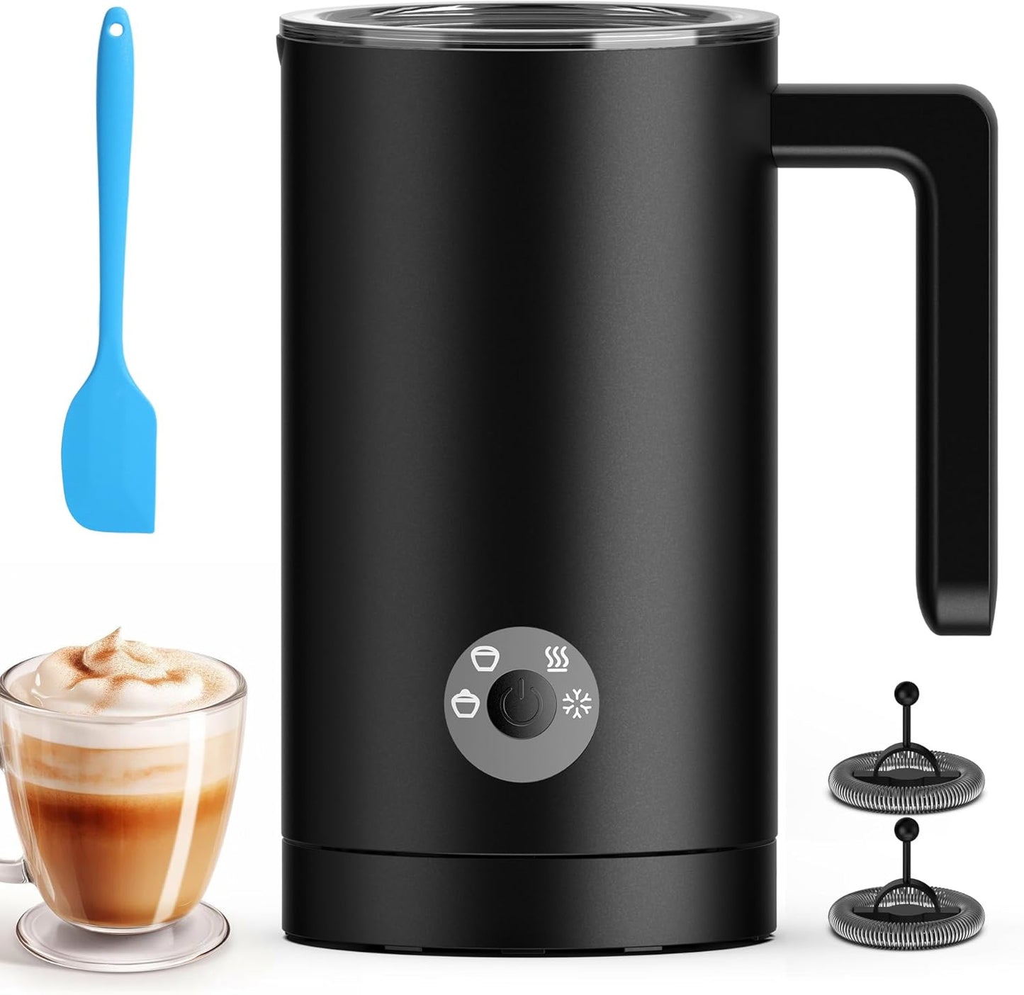 Espumador de leche eléctrico 4en1 para café