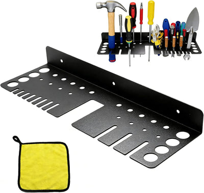 Organiz. destornilladores metal soporte herramientas garaje