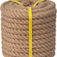 Cuerda manila trenzada 2pulg x100ft resistente náuticos decoración