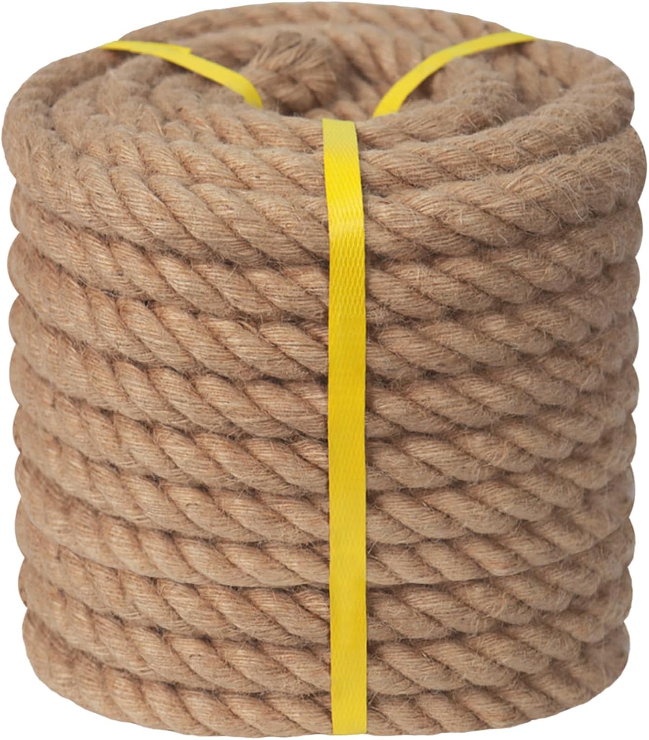 Cuerda manila trenzada 2pulg x100ft resistente náuticos decoración