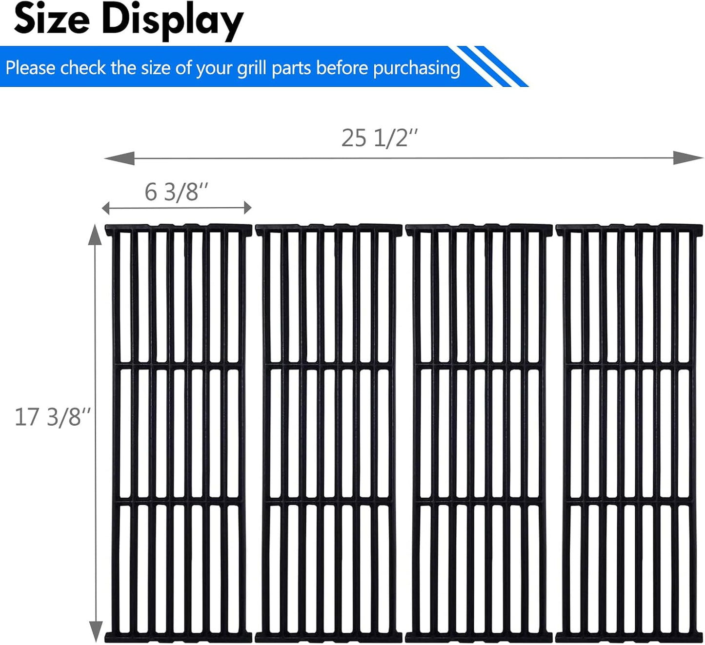 Parrillas repuesto Baron 440 3/4 quemadores Broil King