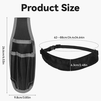 Bolsa herramientas eléctrico con cinturón rápido organizador
