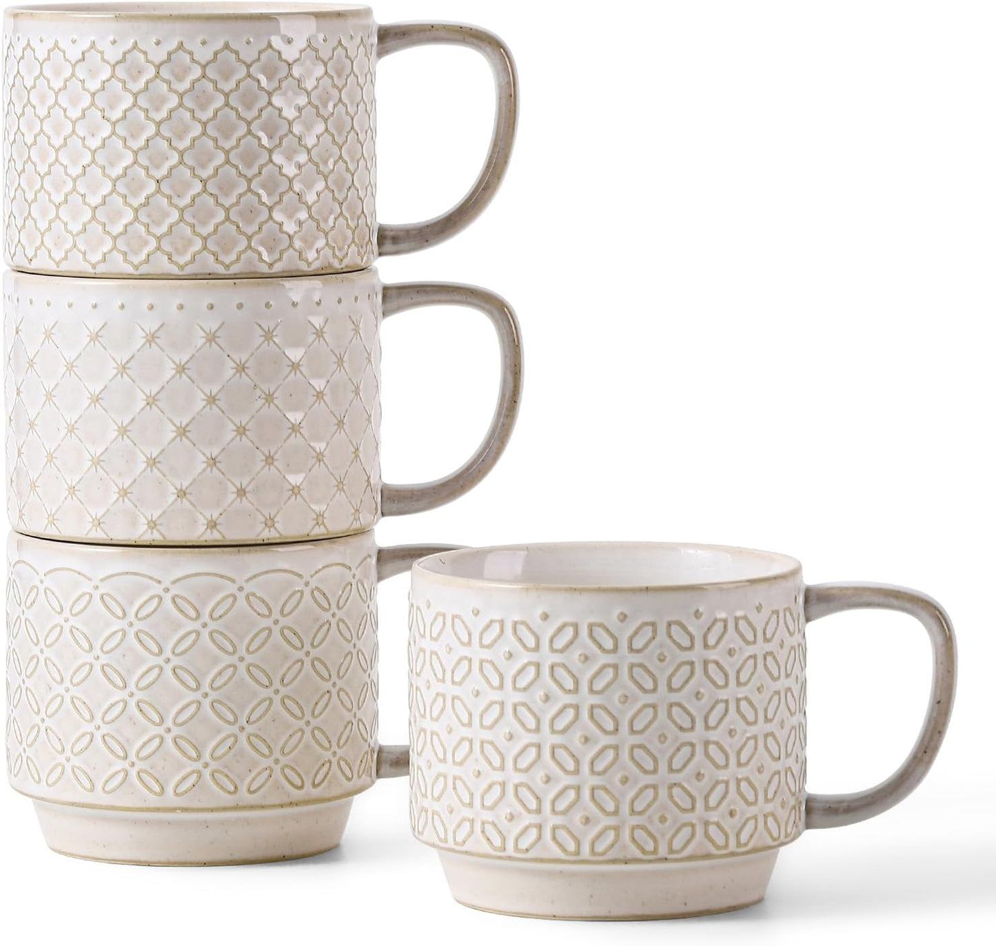Set 4 Tazas Café 12oz y Set 6