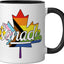 Taza Cerámica Negro/Blanco