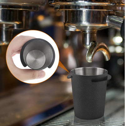 Taza dosificadora de café de acero inoxidable para máquina expreso