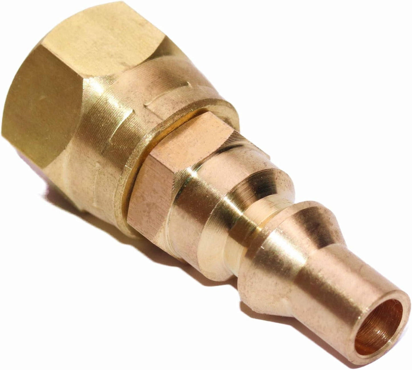Accesorio conexión rápida propano RV 1/4x3/8 pulg