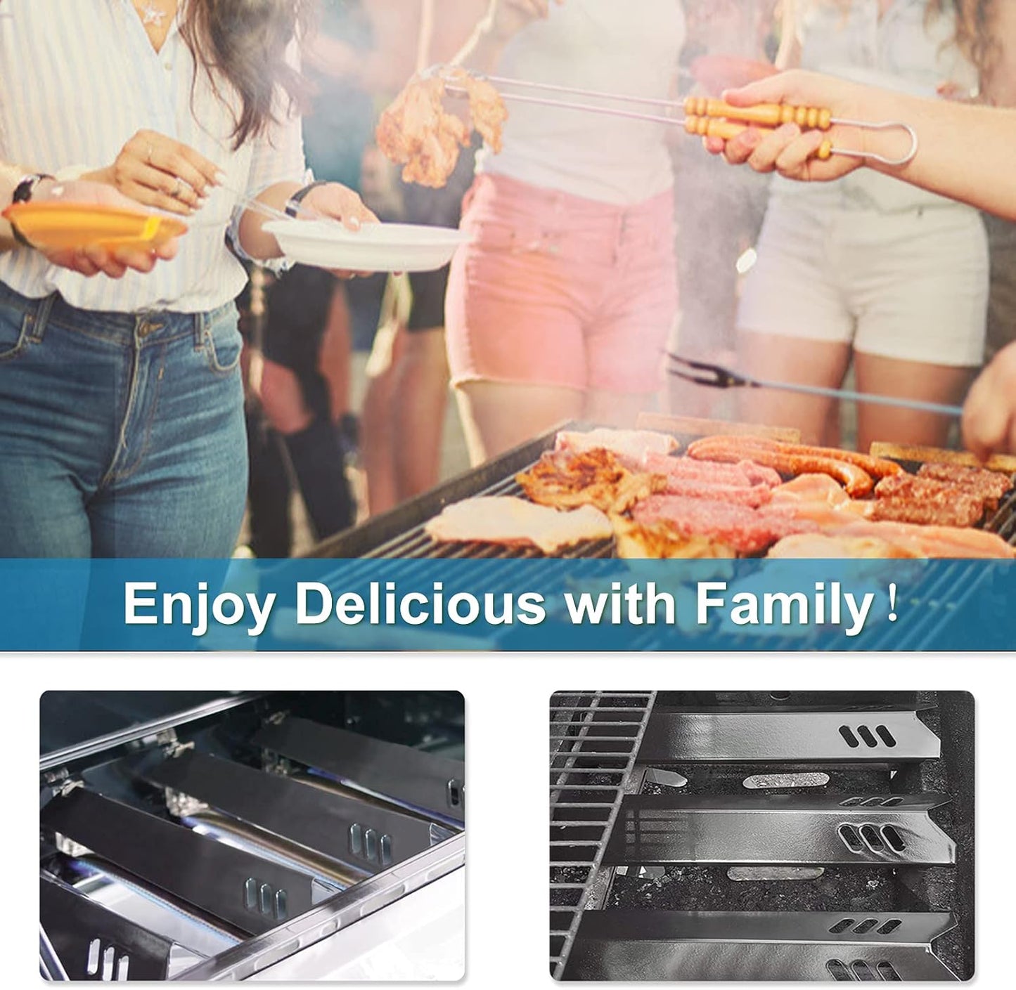 Repuesto protectores térmicos parrilla 15pulg