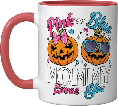 Taza Cerámica para Revelación de Género Rosa o Azul